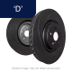 EBC Brakes D brake rotors slotted in the same style as Lexus OE discs