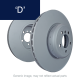 EBC Brakes D 2pc riveted brake rotors showing the discs lightweight aluminium hat and plain braking surface