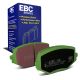 EBC Brakes DP21002 Greenstuff front brake pads for Mazda MX5 NA and NB. Green pads displayed with product packaging