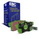 EBC Brakes DP21193 Greenstuff rear brake pads for Honda Accord Civic Type R and S2000. Green pads displayed with product packaging