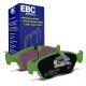 EBC Brakes DP21211 Greenstuff front brake pads for BMW 3 Series E46 and Z3/Z4. Green pads displayed with product packaging