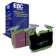 EBC Brakes DP22130 Greenstuff front brake pads for BMW M140i F21 340i F31 and 435i F32 with Brembo calipers. Green pads displayed with product packaging