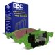 EBC Brakes DP22145 Greenstuff front brake pads for Ford Focus ST mk3. Green pads displayed with product packaging