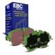 EBC Brakes DP22227 Greenstuff front brake pads for Mini Cooper S F55/F56 including JCW. Green pads displayed with product packaging