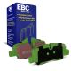EBC Brakes DP22228 Greenstuff rear brake pads for Mini Cooper S F55/F56 including JCW and Works. Green pads displayed with product packaging