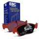 EBC Brakes DP31211C Redstuff front brake pads for BMW 3 Series E46 and Z3/Z4. Red pads displayed with product packaging