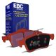 EBC Brakes DP31749C Redstuff rear brake pads for Ford Focus ST/RS Jaguar XF and Mazda 3. Red pads displayed with product packaging