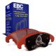 EBC Brakes DP31986C Redstuff front brake pads for Audi S4/S5 B8 and Audi A4/A5 B8. Red pads displayed with product packaging