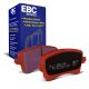 EBC Brakes DP31988C Redstuff rear brake pads for Audi S4/S5 B8 and Audi SQ5/Q5 8R. Red pads displayed with product packaging