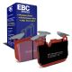 EBC Brakes DP32130C Redstuff front brake pads for BMW M140i F21 340i F31 and 435i F32 with Brembo calipers. Red pads displayed with product packaging