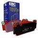 EBC Brakes DP32148C Redstuff front brake pads for BMW M2 F87 2NH and BMW M5 F10. Red pads displayed with product packaging