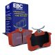 EBC Brakes DP3680C Redstuff rear brake pads for Renault Megane RS and Volkswagen Golf mk6. Red pads displayed with product packaging