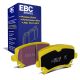 EBC Brakes DP41518R Yellowstuff rear brake pads for Volkswagen Golf GTI mk5/mk6 and Golf R32 mk5. Yellow pads displayed with product packaging
