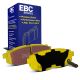 EBC Brakes DP41758R Yellowstuff rear brake pads for Subaru BRZ and Toyota GT86/GR86. Yellow pads displayed with product packaging