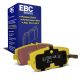 EBC Brakes DP41775R Yellowstuff rear brake pads for Mazda MX5 NC/ND and Abarth 124 Spider. Yellow pads displayed with product packaging