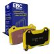 EBC Brakes DP41788R Yellowstuff rear brake pads for Holden Commodore and Jeep Grand Cherokee with Brembo calipers. Yellow pads displayed with product packaging