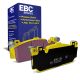 EBC Brakes DP42148R Yellowstuff front brake pads for BMW M2 F87 2NH and BMW M5 F10. Yellow pads displayed with product packaging