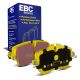 EBC Brakes DP42227R Yellowstuff front brake pads for Mini Cooper S F55/F56 including JCW. Yellow pads displayed with product packaging
