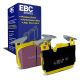 EBC Brakes DP42303R Yellowstuff front brake pads for BMW i8. Yellow pads displayed with product packaging
