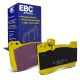 EBC Brakes DP42331R Yellowstuff front brake pads for BMW M5 F90 M8 F92 and X5M. Yellow pads displayed with product packaging