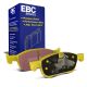 EBC Brakes DP42353R Yellowstuff front brake pads for Ford Fiesta ST mk8. Yellow pads displayed with product packaging