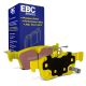 EBC Brakes DP42402R Yellowstuff rear brake pads for Honda Civic Type R FK8 and FL5. Yellow pads displayed with product packaging