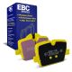 EBC Brakes DP42405R Yellowstuff rear brake pads for BMW 3 Series G20 and 4 Series G22. Yellow pads displayed with product packaging