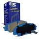 EBC Brakes DP51254NDX Bluestuff front brake pads for Honda Civic Type R Integra and S2000. Blue pads displayed with product packaging