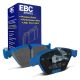 EBC Brakes DP51449NDX Bluestuff front brake pads for BMW M3 E90 and 1 M Coupe. Blue pads displayed with product packaging