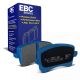 EBC Brakes DP51988NDX Bluestuff rear brake pads for Audi S4/S5 B8 and Audi SQ5/Q5 8R. Blue pads displayed with product packaging