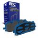 EBC Brakes DP52277NDX Bluestuff front brake pads for Audi RS3 8Y RS4/RS5 B9 and S4/S5 B9. Blue pads displayed with product packaging