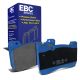 EBC Brakes DP52331NDX Bluestuff front brake pads for BMW M5 F90 M8 F92 and X5M. Blue pads displayed with product packaging