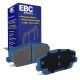 EBC Brakes DP52343NDX Bluestuff front brake pads for Hyundai i30N PD and Kona N. Blue pads displayed with product packaging