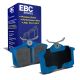 EBC Brakes DP5680NDX Bluestuff rear brake pads for Renault Megane RS and Volkswagen Golf mk6. Blue pads displayed with product packaging