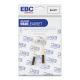 EBC Brakes EFA077 wear lead kit showing replacement brake pad wear sensors in packaging