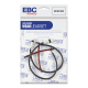 EBC Brakes EFA1022 wear lead kit showing replacement brake pad wear sensors in packaging