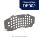 EBC Brakes SH002 titanium shim kit for DP002 pad shape showing perforated design for reducing heat transfer